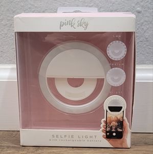 Pink Sky Rechargeable Clip On Selfie Light